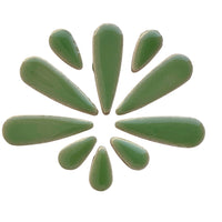 Mosaiksteinen Tropfen Jade