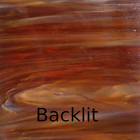 Glass Plate Deep Brown Marble