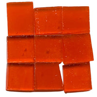 Glasmosaik Tiffany-Glas 10mm Orange