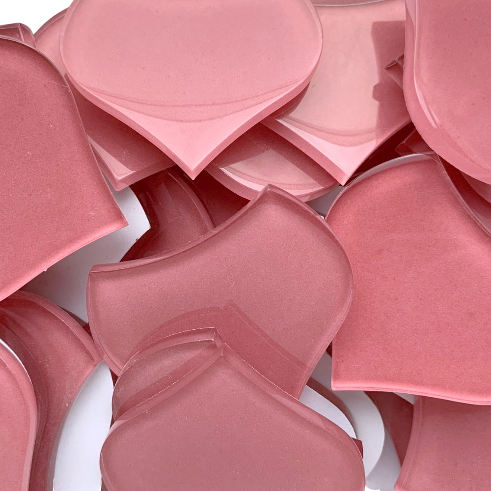 Velká růžová rybí šupina