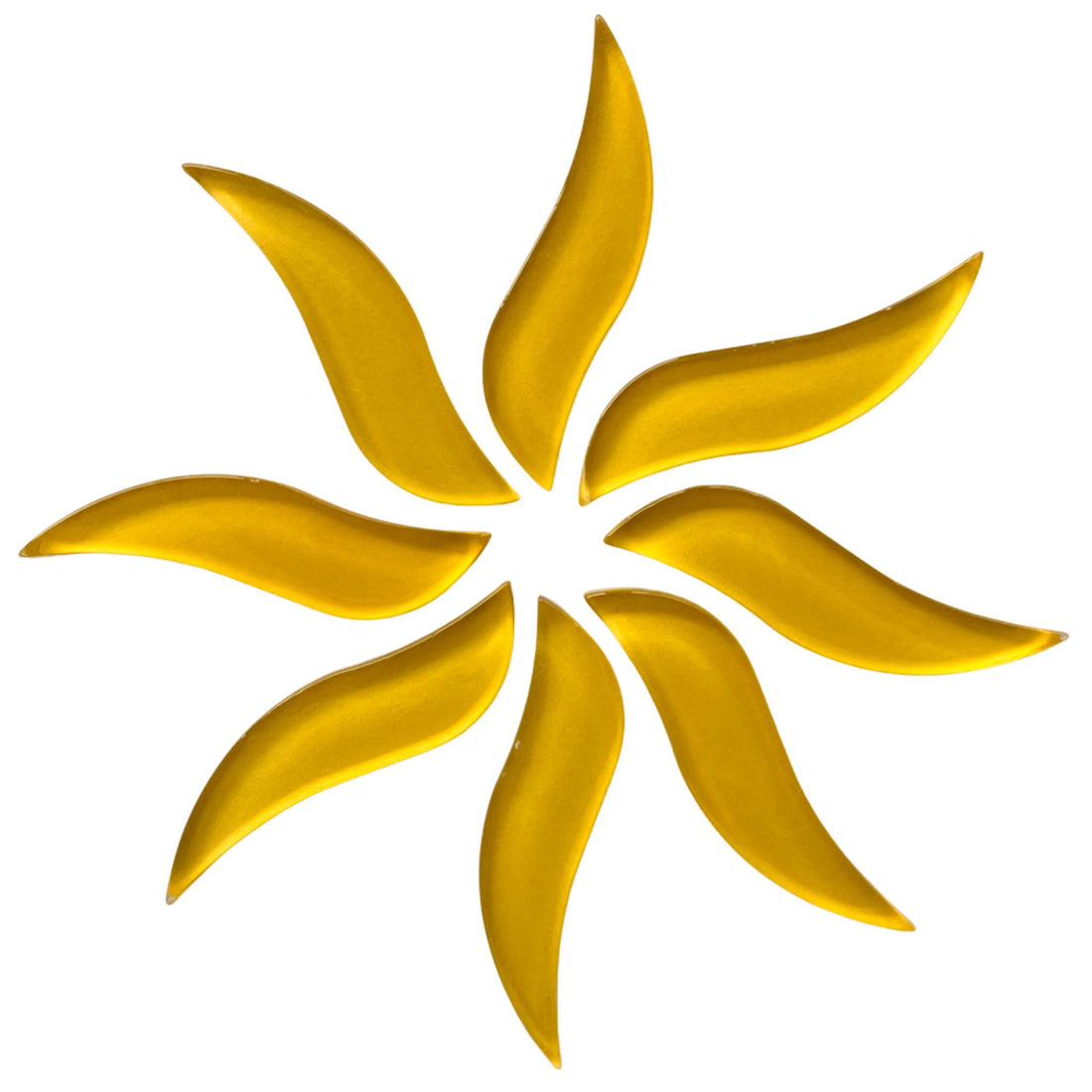 Vlnící se květinové okvětní lístky  Kukuřice