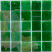 Glacier Tiffany Glass Mosaic 20mm Grasshopper