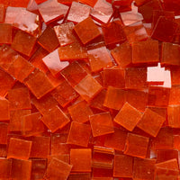 Glasmosaik Tiffany-Glas 10mm Orange
