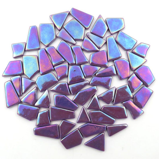 Ottoman Puzzle Irisierend  Magenta