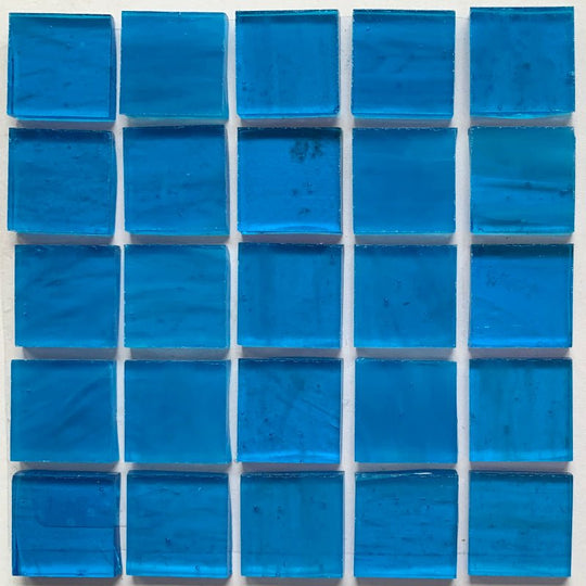 Glacier Tiffany Glass Mosaic 20mm  Blue