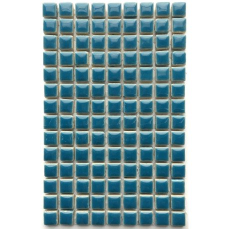 Mini Glazed Ceramic 10mm  Pale Blue