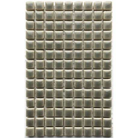 Mini Glazed Ceramic 10mm  Pale Grey
