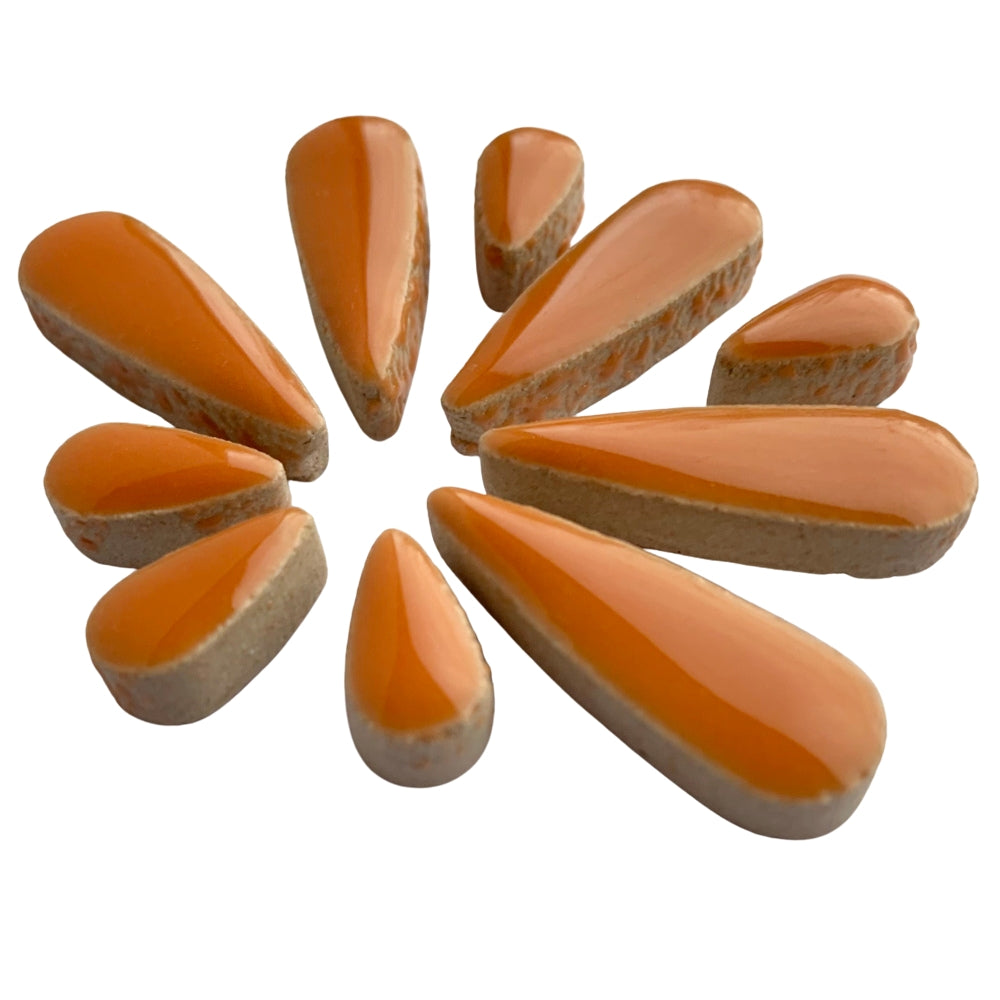 Kapky oranžové