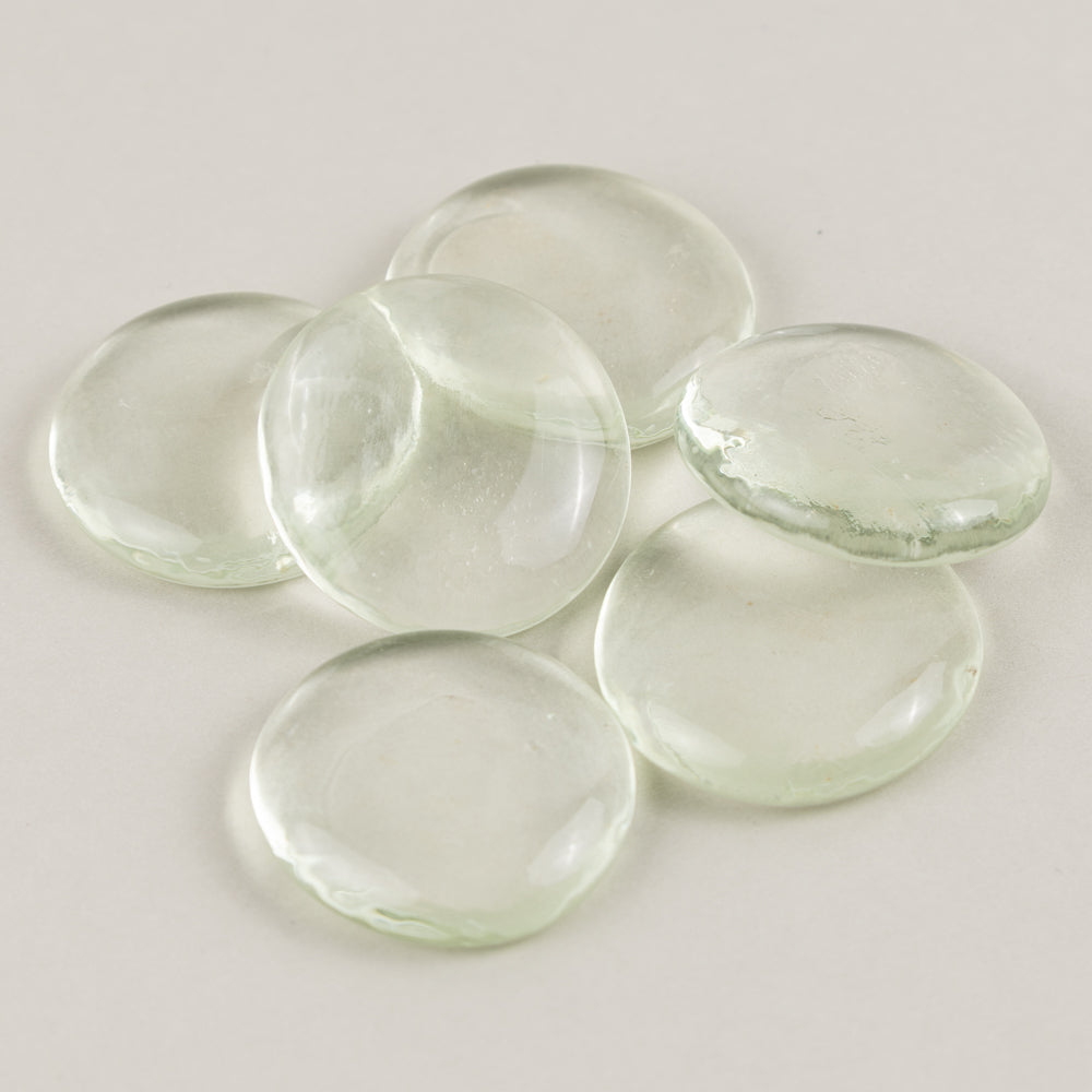 Glass Nuggets XL 30-36mm Crystal