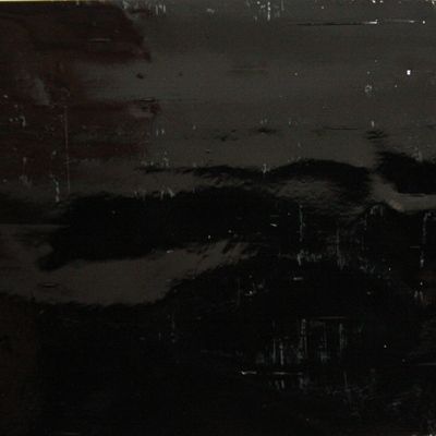 Skleněná deska Čistá černá