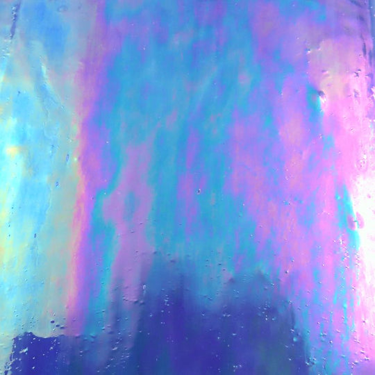 Skleněná deska Intenzivní modrá irizující