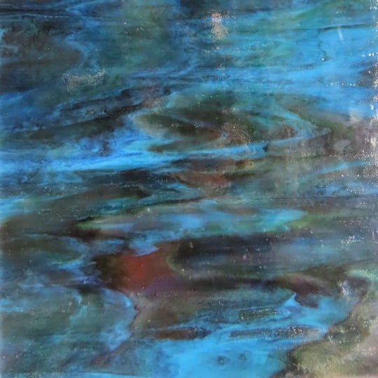 Skleněná deska Indigo Duhová