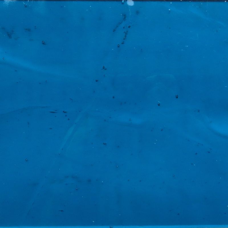 Glass Plate Deep Teal