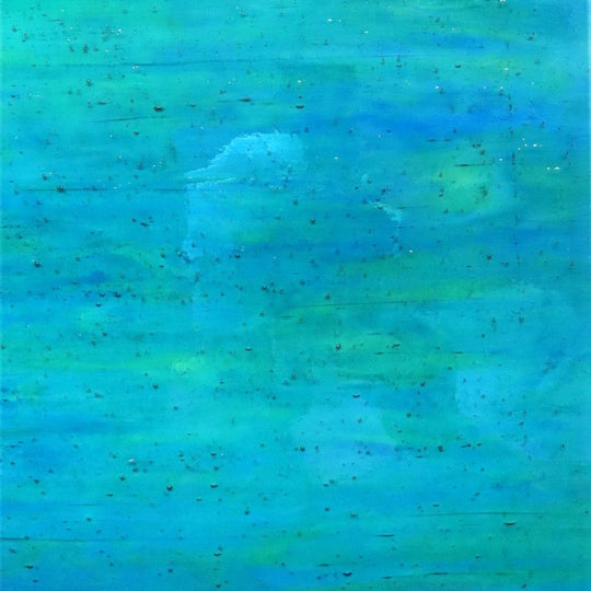 Skleněná deska azurová Irizující