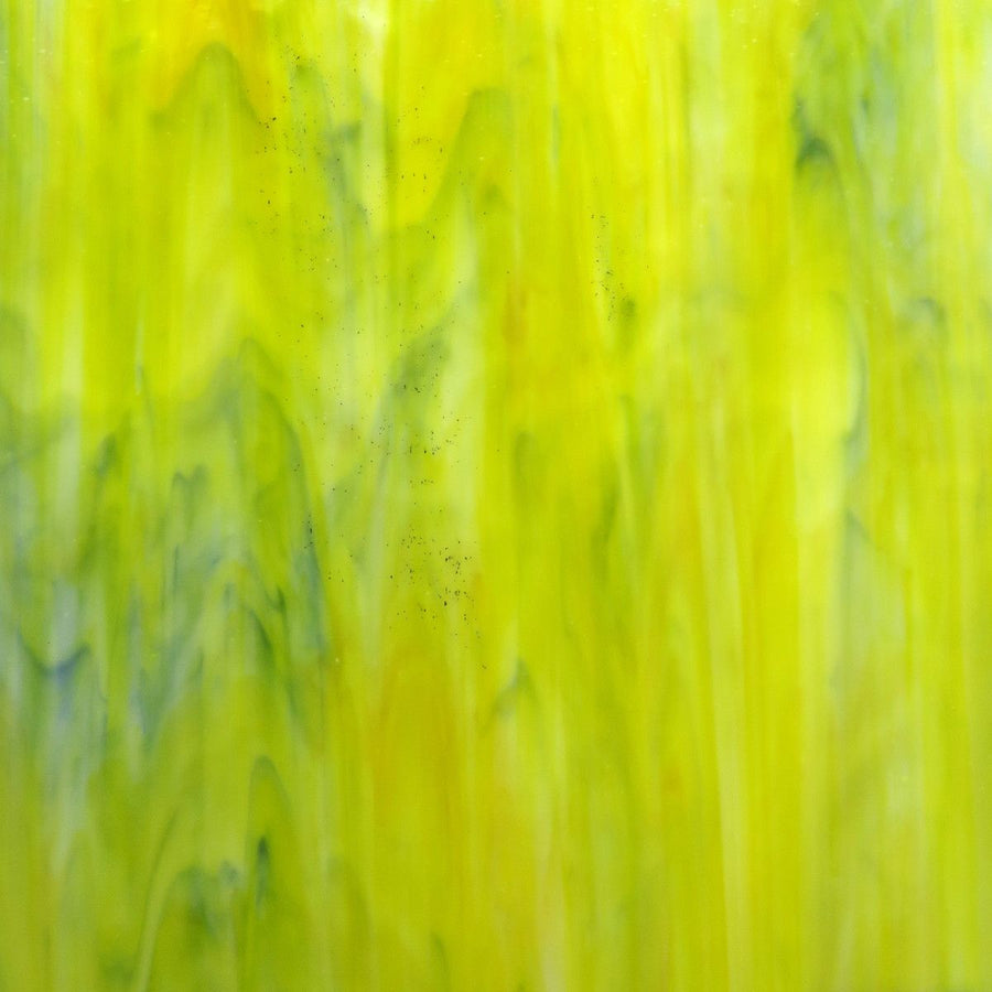 Glass Plate Chartreuse Marble