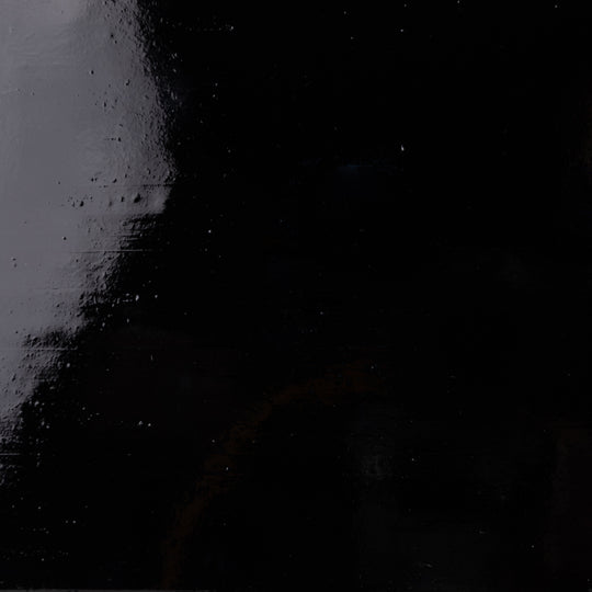 Glass Plate Pure Black