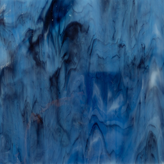 Glass Plate Indigo Charcoal