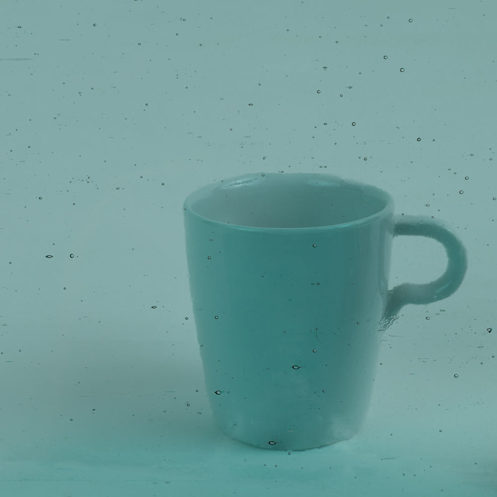 Packshot Glass Plate– teal – 15cmX19cm