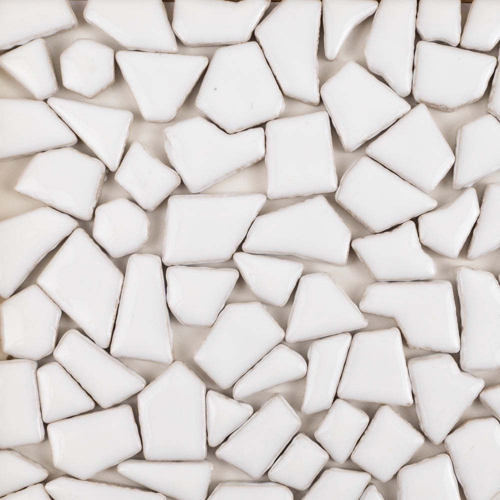 Flip Keramik Mosaik Puzzle  Weiß