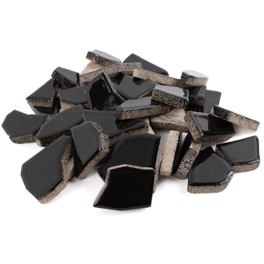 Keramické puzzle bílé