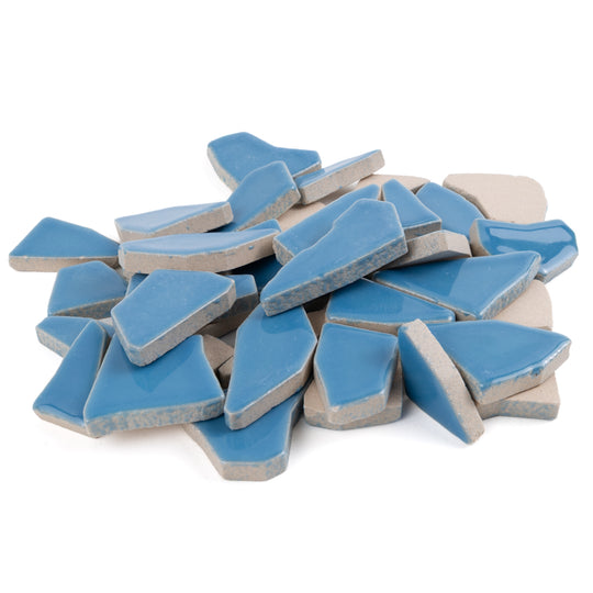 Keramické puzzle bílé