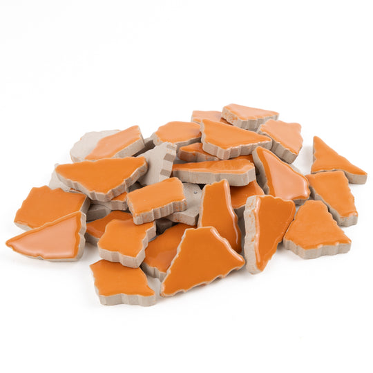 Keramické puzzle bílé