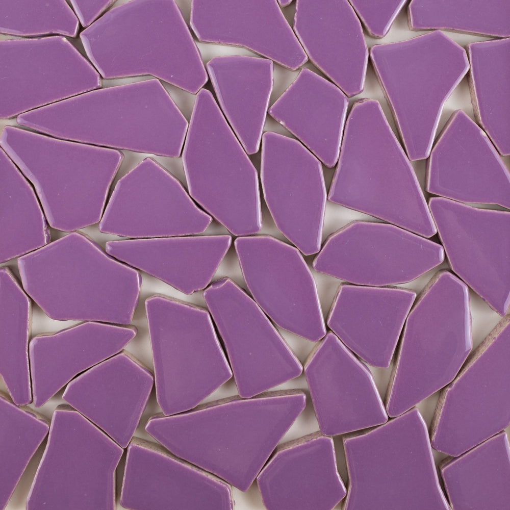 Keramik Mosaik Puzzle  Weiß