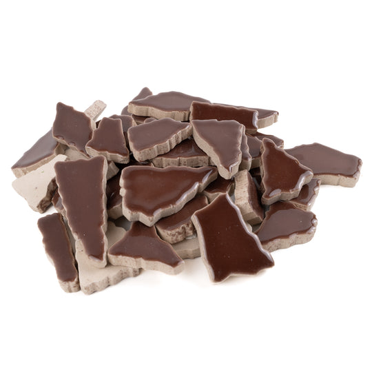 Keramické puzzle bílé