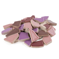 Keramik Mosaik Puzzle  Weiß