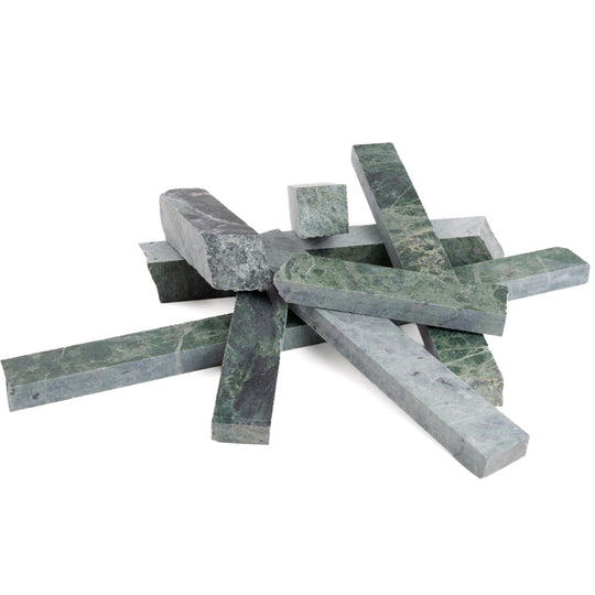 Marmorstäbe XL Verde Jade