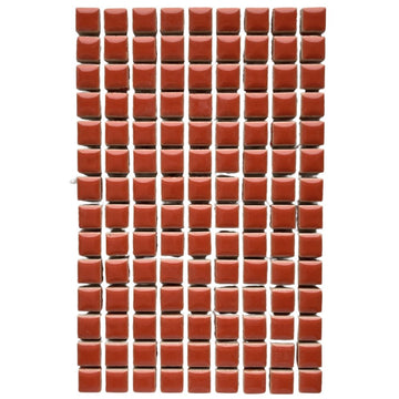 Keramika 10mm Korálově červená