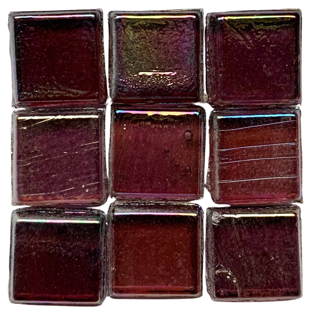 Skleněná mozaika Transparentní 10mm Purpurit