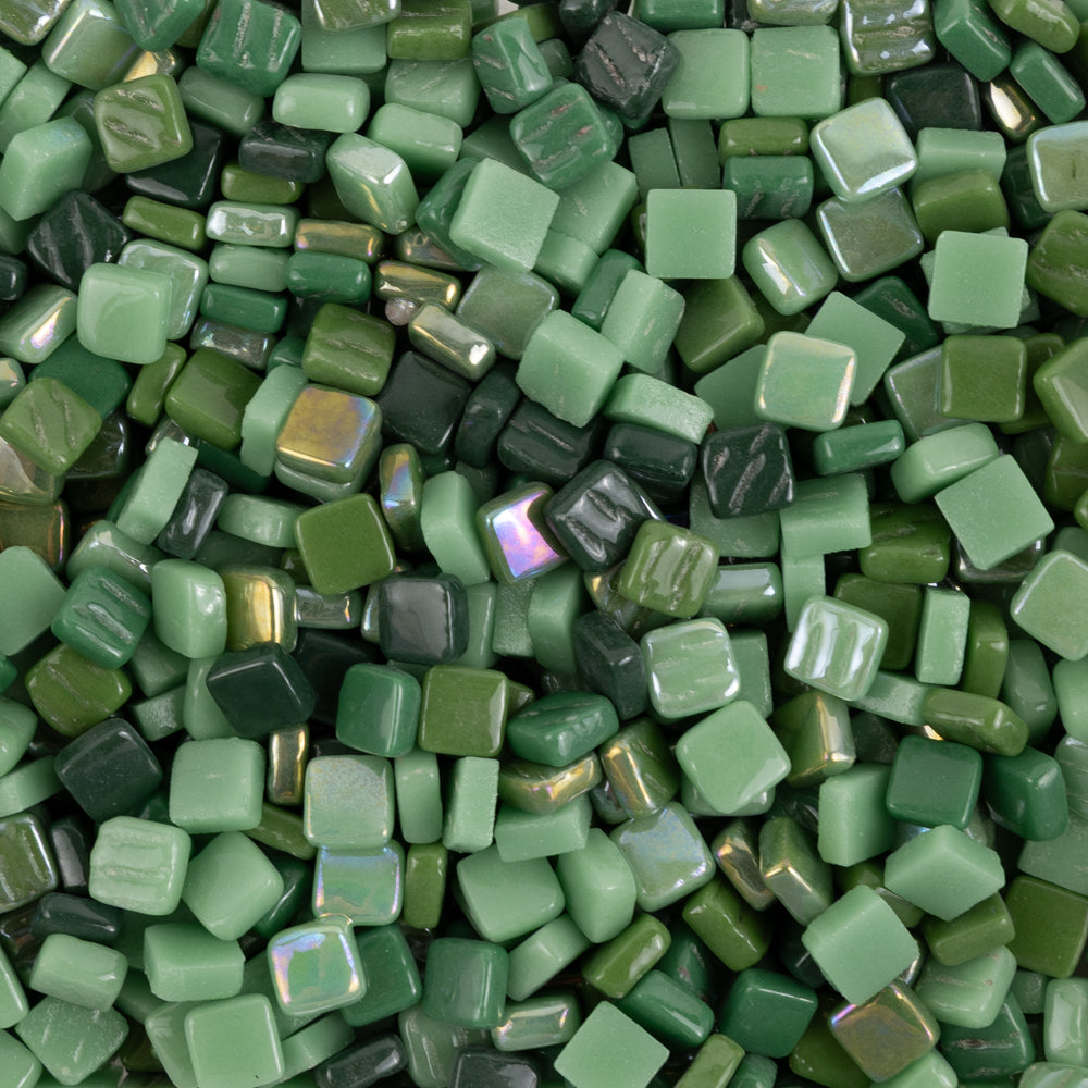 Ottoman 8mm Green Mix