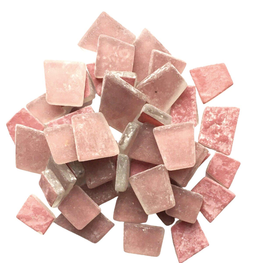 Plážové sklo světle růžové