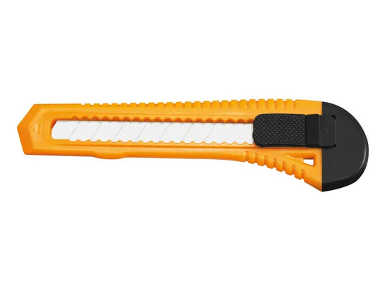 Cutting and snap-off knife 18mm