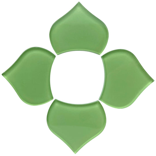 Velká rybí šupina svěží zelená