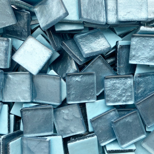 Crystal Vlnitý 20mm Světle modrá