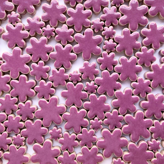 Přívěsky Květiny Fialové