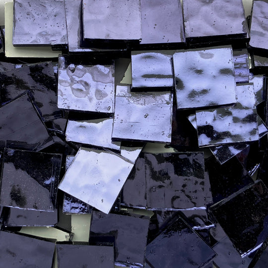 Spiegel 20mm  Lila Gewellt