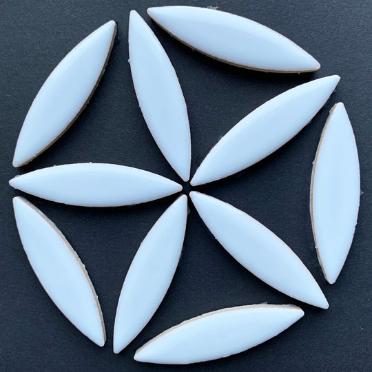 Ceramic Ellipse  White