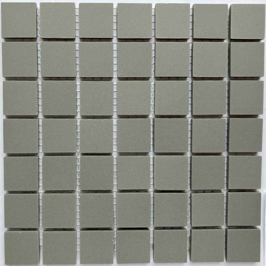 Winckelmans Ardoise – matné mozaikové dlaždice 20x20 mm na síťce