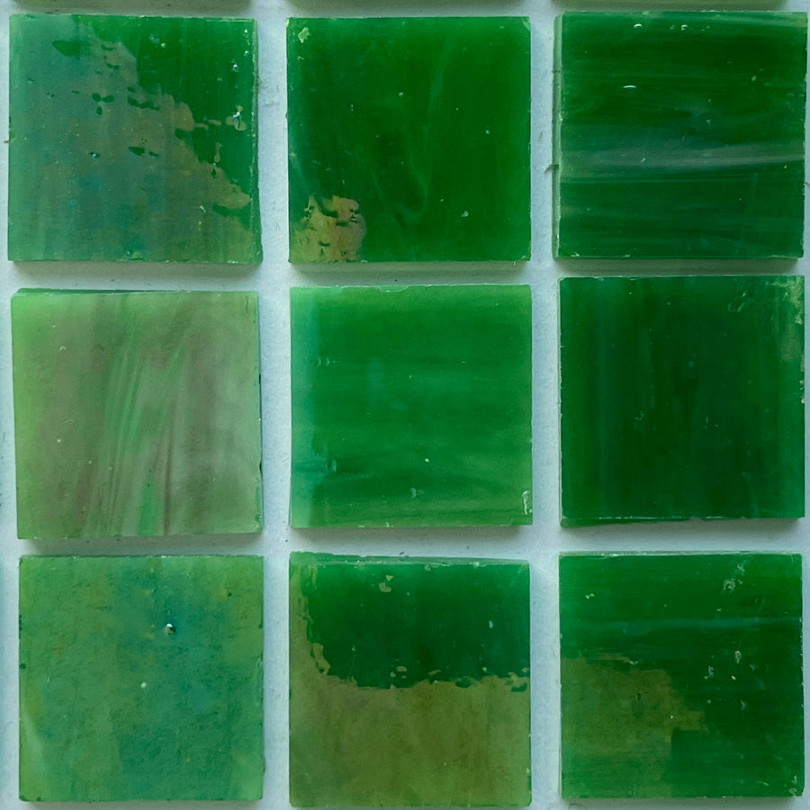 Glacier Tiffany Glass Mosaic 20mm  Grasshopper
