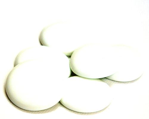 Skleněné kapky XL 30-36mm bílé