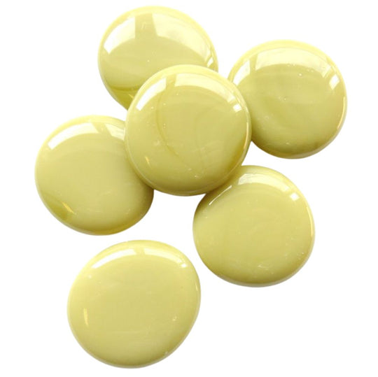 Glass Nuggets XL 30-36mm  Cream