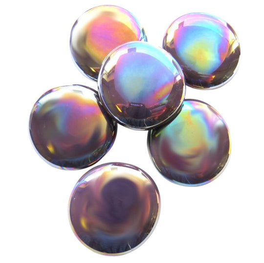 Glass Nuggets XL 30-36mm Opal Violet