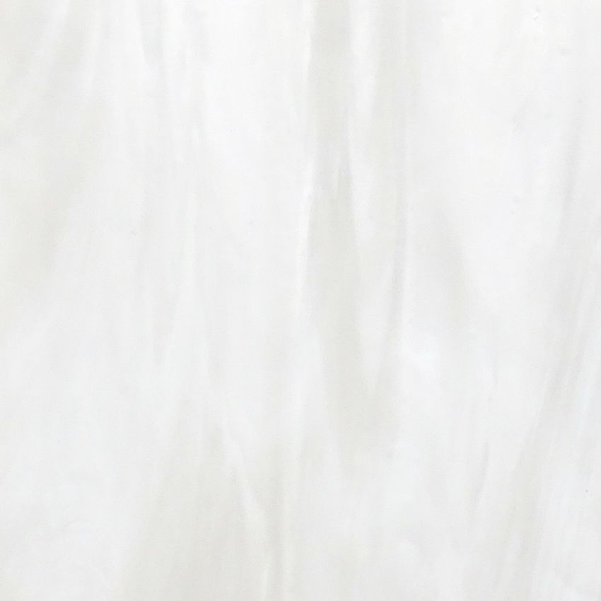 Skleněný talíř bílý pruhovaný