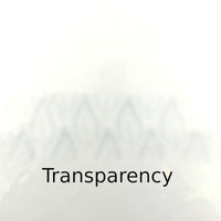 Glass Plate White Wispy