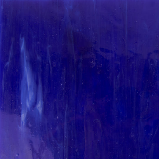 Skleněný talíř Tmavě modrý mramor