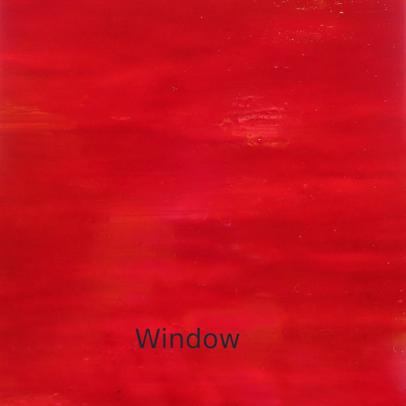 Glass Plate Red Pearl