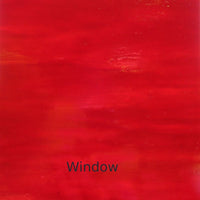Glass Plate Red Pearl